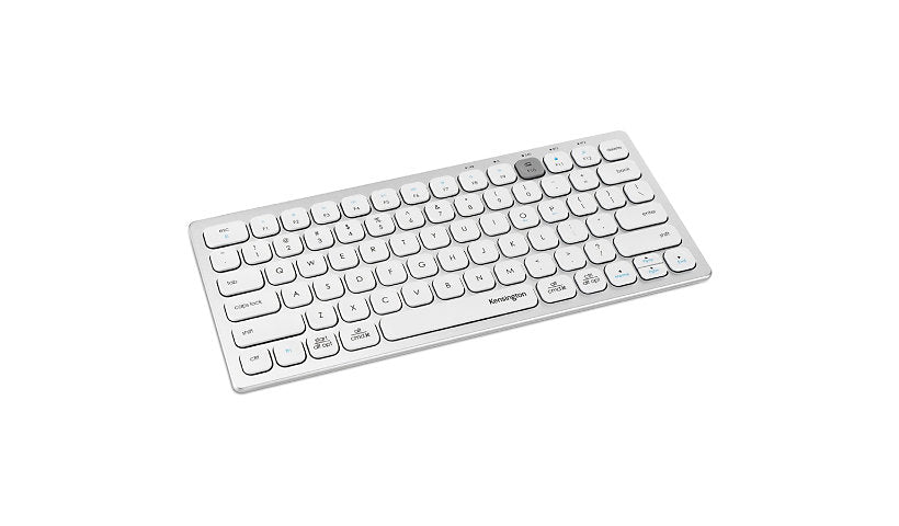 Kensington K75504US Multi Device Dual Wireless Compact Keyboard Silver 3 Year