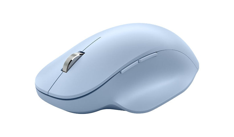 Microsoft Bluetooth Ergonomic Mouse Thumb Rest Pastel Blue 222-00049 1 Year