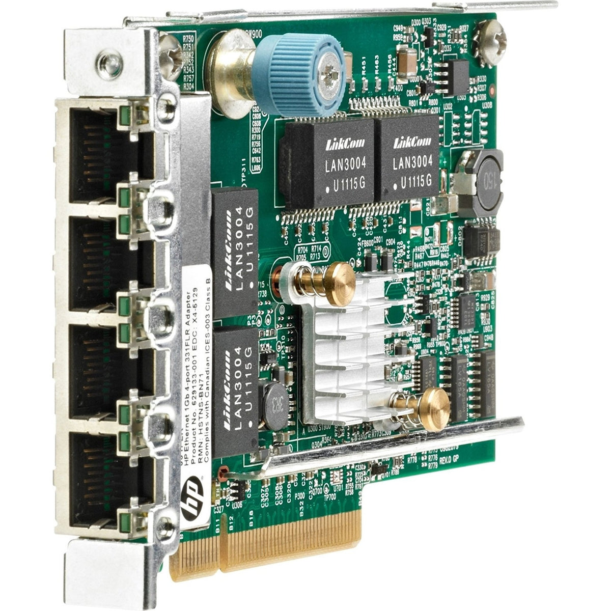 HPE 629135-B22 331FLR 1Gb 4-Port PCIe 2.0 RJ-45 Adapter for ProLiant G9 G10