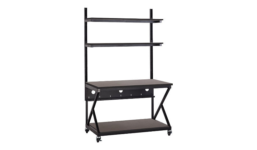 Kendall Howard Performance 200 LAN Workbench, 48in, Mahogany, 5000-3-204-48