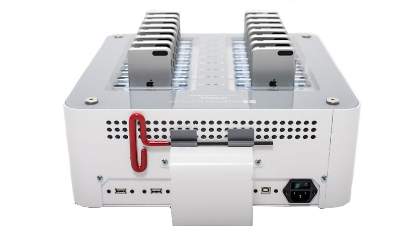 Datamation UniDock-24 Lightning Charge/Sync Station, LED Slots, DM-14576