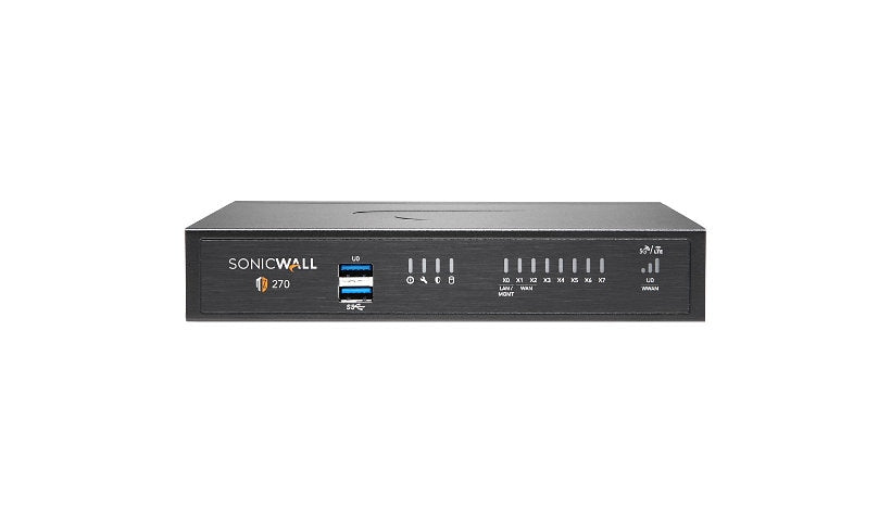 SonicWall TZ270 High Availability 02-SSC-6447 Firewall, 8 Ports