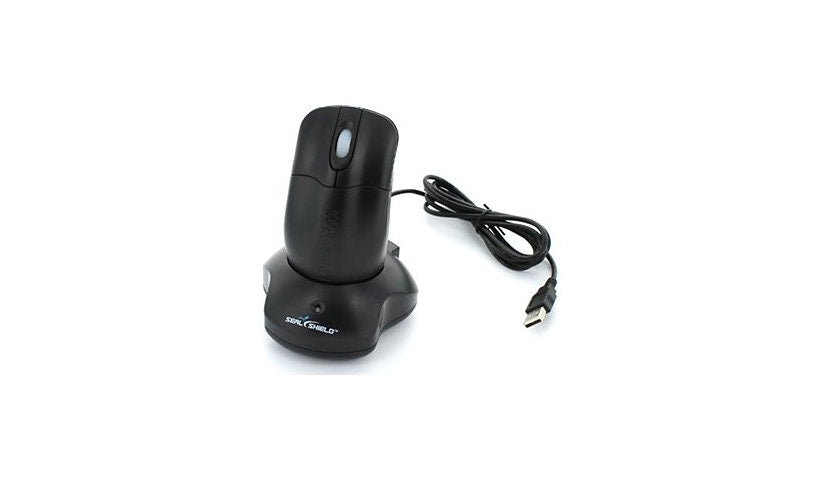 Seal Shield STM042WE Silver Storm Waterproof Wireless Encrypted Mouse 1 Year