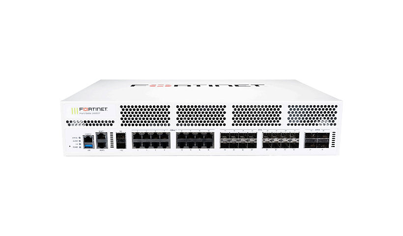 Fortinet FortiGate 2600F FG-2600F Firewall, 198 Gbps, 2U, 2 SR SFP+ Included
