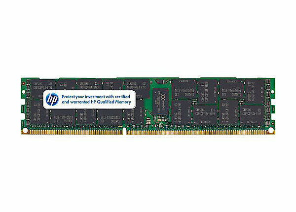 HPE 647653-081 16GB DDR3-1333 PC3-10600 Dual Rank CL9 ECC RDIMM Memory G8