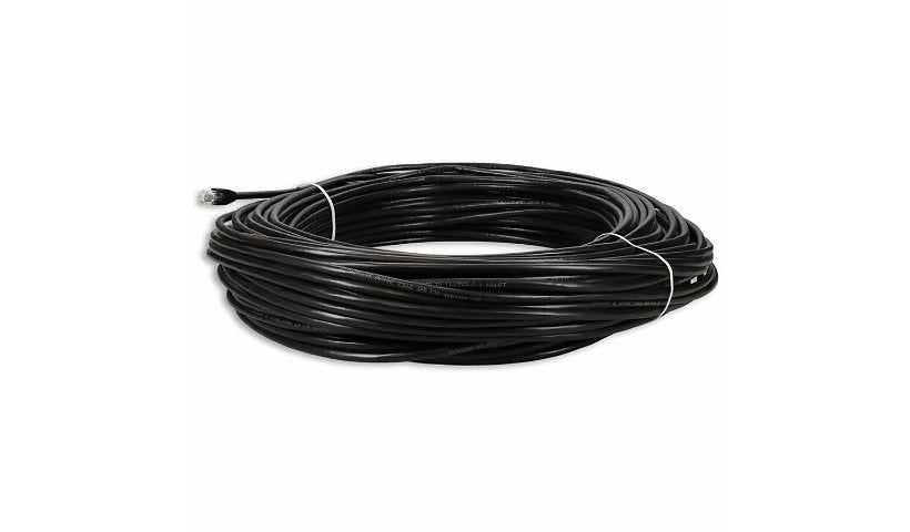 Proline PRO-100FCAT6O-BK Cat6 Outdoor Snagless UTP Patch Cable 100 ft