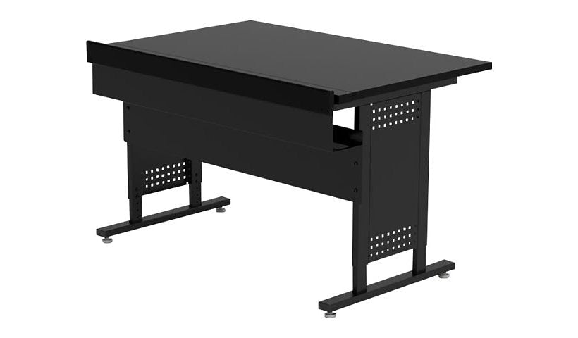 Spectrum Esports Evolution Desk, 36x30in, Height Adjustable, Black, 23211BKBKB