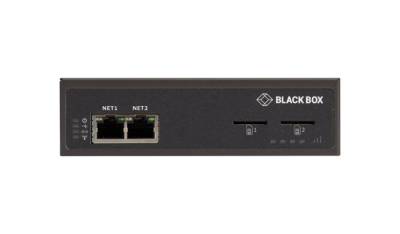Black Box LES1604A-R-R2 4 Port Console Server with 4G LTE Modem, Cisco Pinout