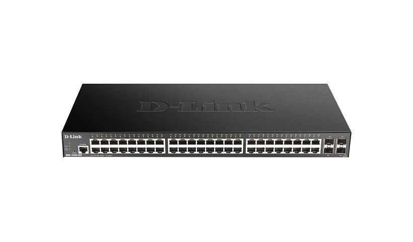 D-Link DGS-1250-52X-6KV 48-Port Gigabit Smart Switch, 4x 10G SFP+, 6kV