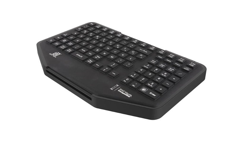 RAM Mounts RAM-KB4-USB GDS Rugged Backlit Vehicle Keyboard Numpad 1 Year