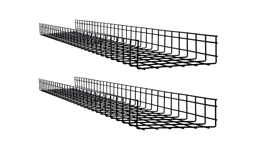 Tripp Lite SRWB12410X2STR SmartRack Wire Mesh Cable Tray 12 x 4 in x 5 ft 5 Year