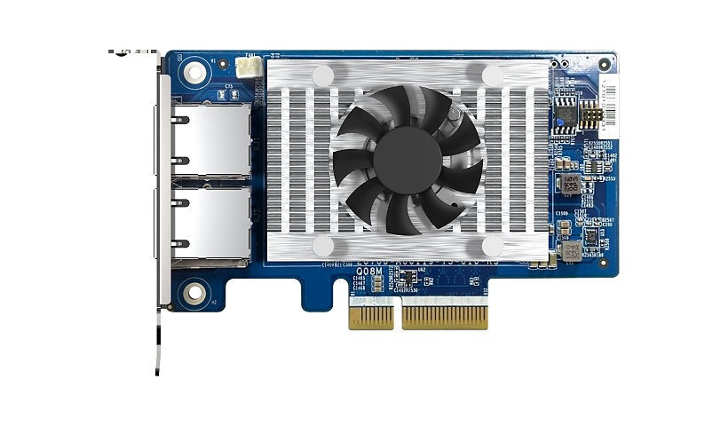 QNAP QXG-10G2T-X710 Dual Port 10GbE RJ-45 PCIe 3.0 x4 Network Card