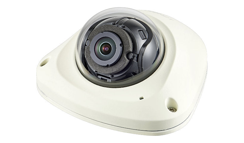 Hanwha Wisenet X XNV-6012 2MP Outdoor Vandal Dome 2.4mm 135 Degree Mic Ivory