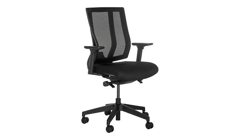 VARI Ergonomic Task Chair, Reinforced Mesh, Black, 401493