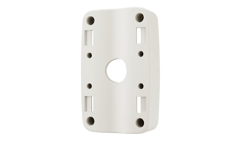 Hanwha Wisenet SBP-300PM1 Pole Mount Adapter Aluminum Ivory 19.1mm Conduit