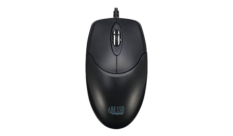 Adesso iMouse M6-TAA-3 USB Optical Scroll Mouse Antimicrobial TAA 1 Year