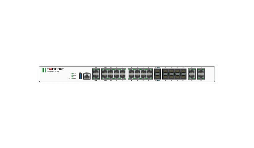 Fortinet FortiGate 101F TAA FG-101F-USG-BDL-950-36, 3 Yr 24x7 + UTP