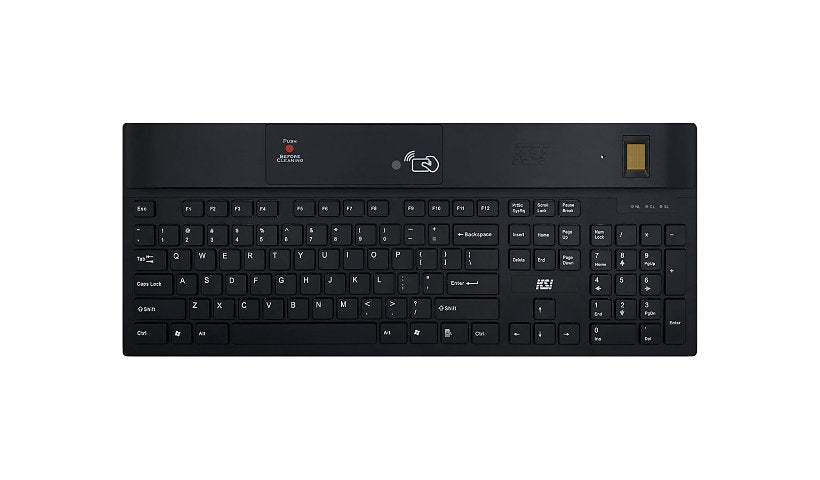 Key Source KSI-1700 SX HFFFB-21 Medical Keyboard Fingerprint and Prox Reader