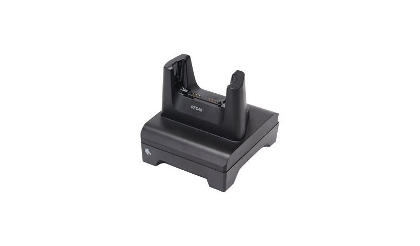 Zebra 1-Slot Charging Cradle for RFD40 UHF RFID Sled, CRD1S0T-RFD49-UNIV-CHG-1R