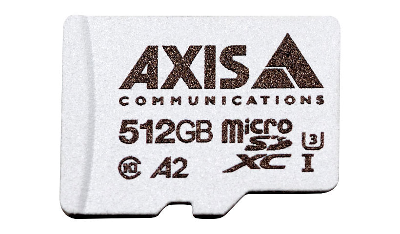 AXIS Surveillance Card 512GB microSDXC UHS-I U3 A2 Endurance 02365-001 5Yr