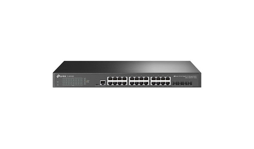 TP-Link TL-SG3428X JetStream 24-Port Gigabit L2+ Managed Switch, 4x 10G SFP+