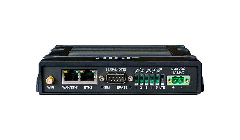 Digi IX20 Industrial Cellular Router DIN Rail RS-232 2x Ethernet IX20-00G4
