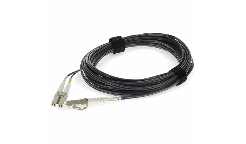 Proline PRO-LC-LC-10M5OM4-GY 10m (32.8ft) LC to LC OM4 Multimode Duplex Fiber Patch Cable, 50/125, OFNR Riser, Gray