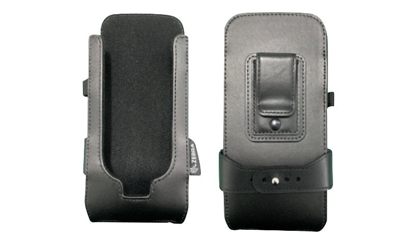 Zebra Vertical Leather Holster for TC58 Premium, SG-NGTC5TC7-HLSTR-01