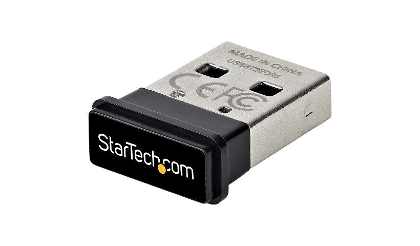 StarTech USBA-BLUETOOTH-V5-C2 Bluetooth 5.0 USB Adapter, Class 2, EDR/BLE