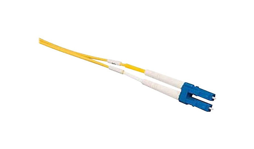 Allen Tel GBLCC-D1-02 2m (6.6ft) LC to SC Single Mode Duplex Fiber Patch Cable, Yellow