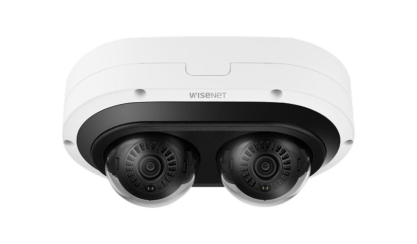 Hanwha Vision Wisenet P PNM-C12083RVD 2x6MP Multidirectional Dome Camera IR