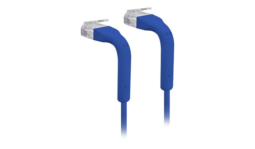 Ubiquiti UniFi 2m (6.6ft) CAT6 Patch Cable, RJ45 Male to Male, Booted, Blue, U-CABLE-PATCH-2M RJ45-BL