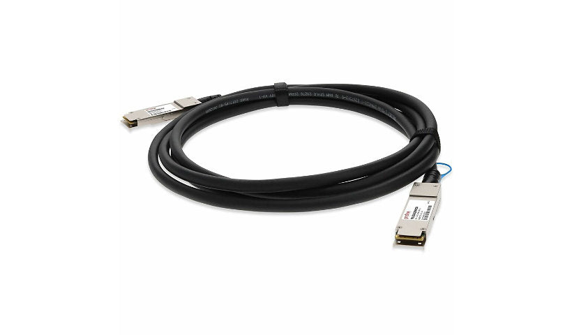 Proline Dual OEM Arista Networks CAB-Q-Q-100G-5M to Mellanox MCP1600-C005 Compatible 5m (16.4ft) 100GBase-CU QSFP28 to QSFP28 Passive Twinax Direct Attach Copper Cable, TAA Compliant, PRO-Q28ARQ28MX-P5M