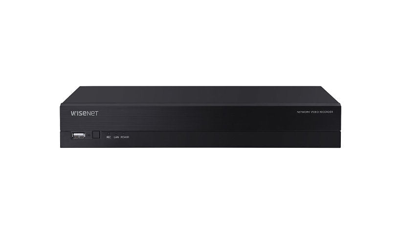 Hanwha WiseNet ARN-410S 4 Channel PoE NVR 4K HDMI 6TB Max
