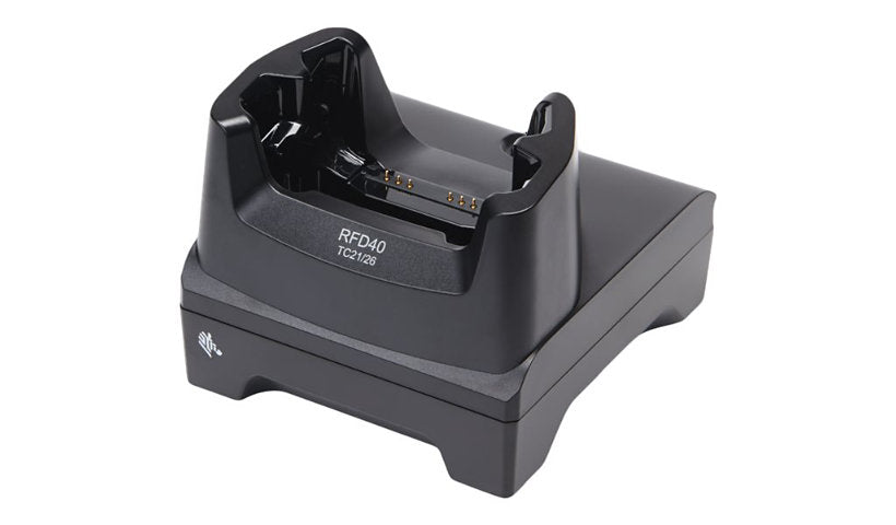 Zebra RFD40 + TC2X 1-Slot Communication Cradle, CRD1S0T-RFD40-TC2X-COM-1R