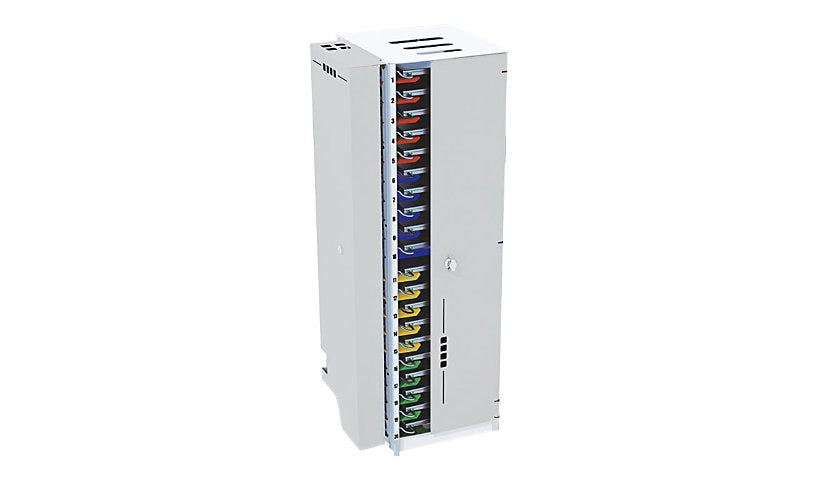 PowerGistics Flex20 USB Wall Charging Tower, 20 Devices, 1F200USB