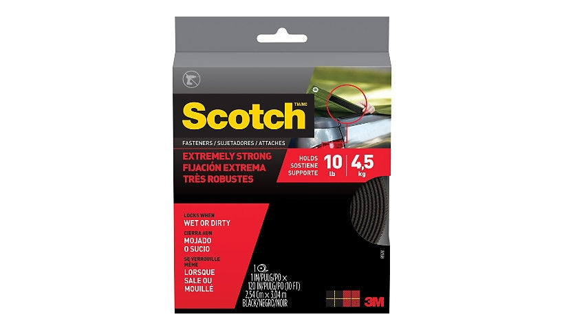Scotch RF6761 Extreme Dual Lock Fastener 1 in x 10 ft Heavy Duty Weatherproof