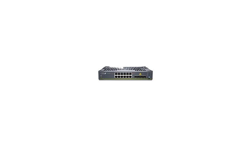 Juniper EX4100-F-12P 12-Port Gigabit PoE+ Fanless Switch, 10G Uplinks, 300W