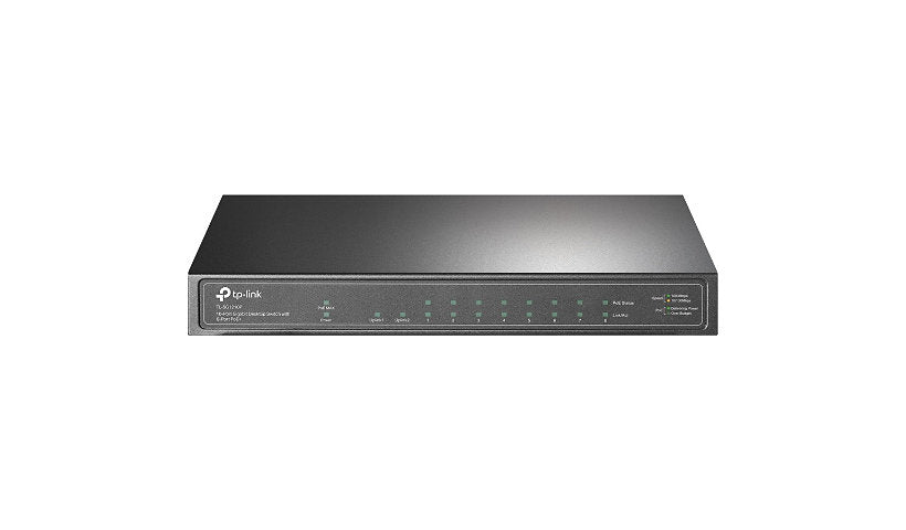 TP-Link TL-SG1210P 10-Port Gigabit Desktop Switch, 8 PoE+ Ports, 1 SFP