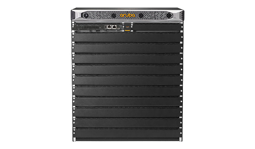 HPE Aruba CX 6410 v2 R0X27C Modular Switch Chassis, Layer 3, PoE+