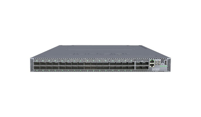 Juniper ACX7100-32C-AC-AO Router Chassis, 36 Ports, 100GbE / 400GbE, 1U