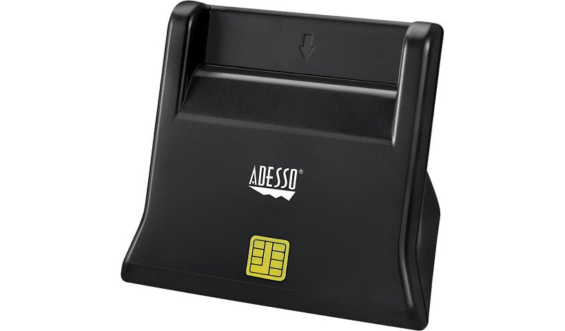 Adesso SCR-300 USB CAC Smart Card Reader Desktop TAA