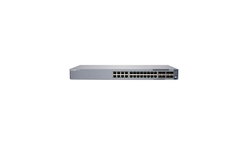 Juniper EX4100-F-24T 24-Port Gigabit Switch, 4x 10G Uplink, 4x 10G Stacking