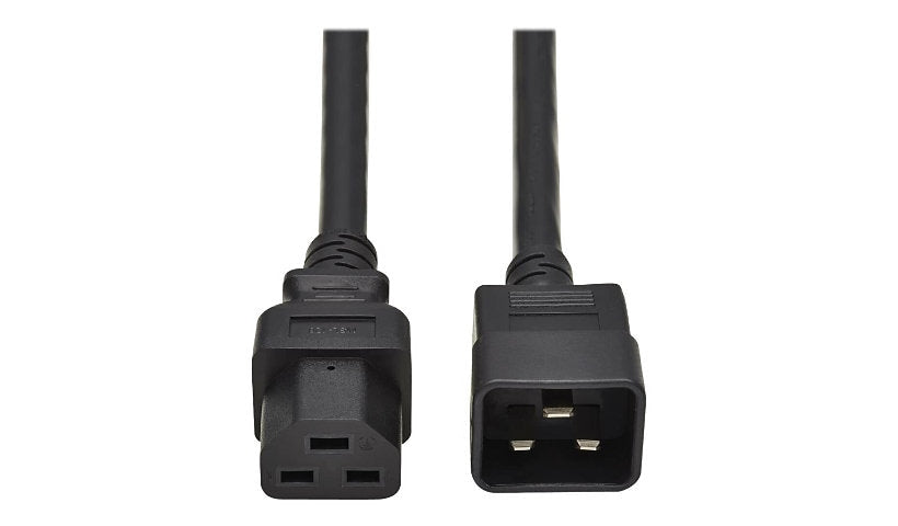 Tripp Lite P035-010 C20 to C21 Heavy-Duty Power Cord 10 ft 20A Lifetime Warranty