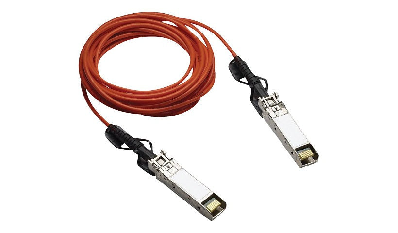 HPE Networking Instant On 1m (3.3ft) 10G SFP+ to SFP+ Direct Attach Copper Cable, Orange, R9D19A
