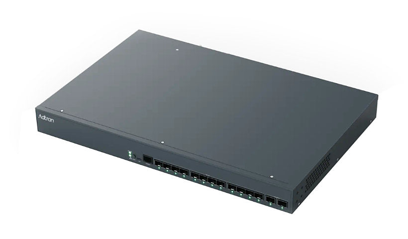 ADTRAN NetVanta 1760-12F 17101763F1 12-Port 10G SFP+ Switch, 2x 25G SFP28