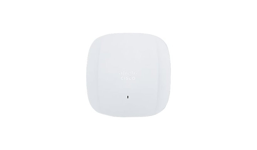 Cisco Meraki CW9162I-MR Wi-Fi 6E Access Point, Tri-Band, Cloud Managed