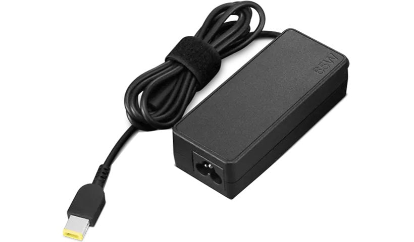 Lenovo ThinkCentre 65W Slim Tip Power Adapter Black 4X21J81436 1 Year