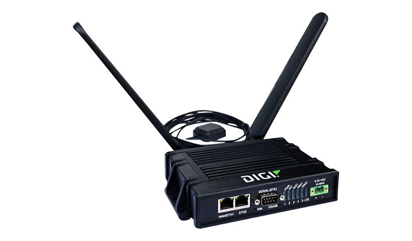 Digi IX20 Cellular Router RS-232 2x Ethernet GNSS IX20-0007