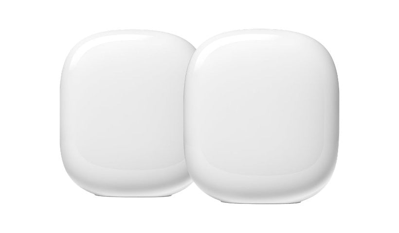Google Nest Wifi Pro Wi-Fi 6E Mesh System 2 Routers Snow GA03689-US